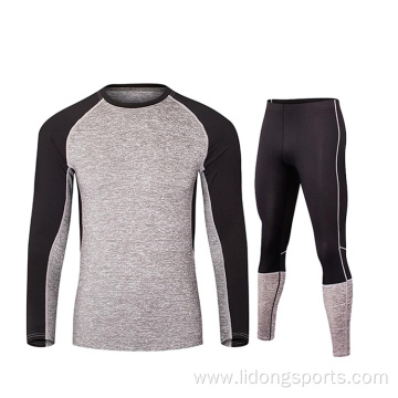 Wholesale High Quality Men's Long Sleeve Fitness Wear